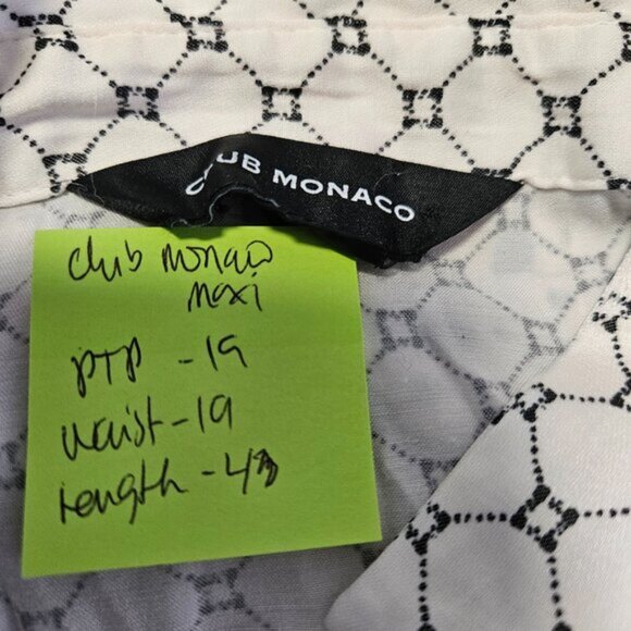 CLUB MONACO Dress Maxi - Picture 8 of 11